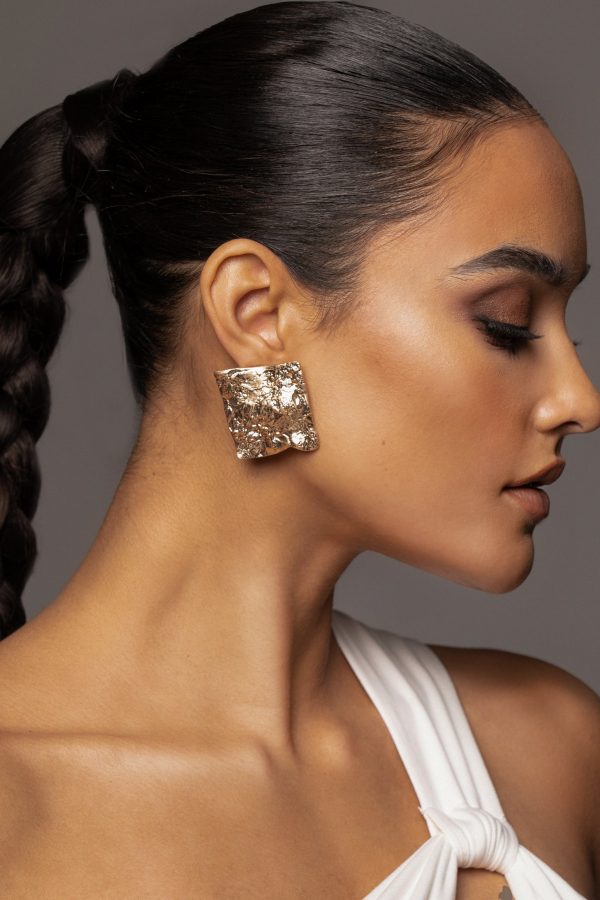 Gold Dayana Earrings Cheap - Image 5