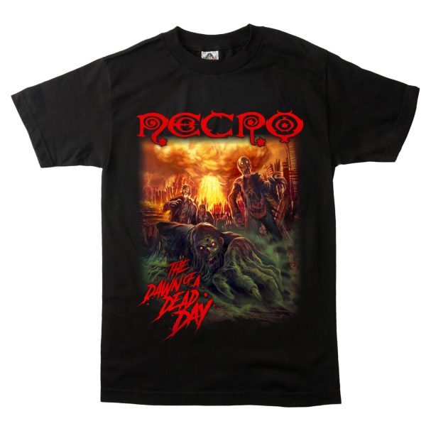 Necro  The Dawn Of A Dead Day  T-Shirt For Cheap
